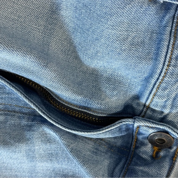 Mutual Weave Men's Athletic Fit Jeans 38 x 36 5 pocket Whisker Detail Big & Tall - Picture 11 of 12